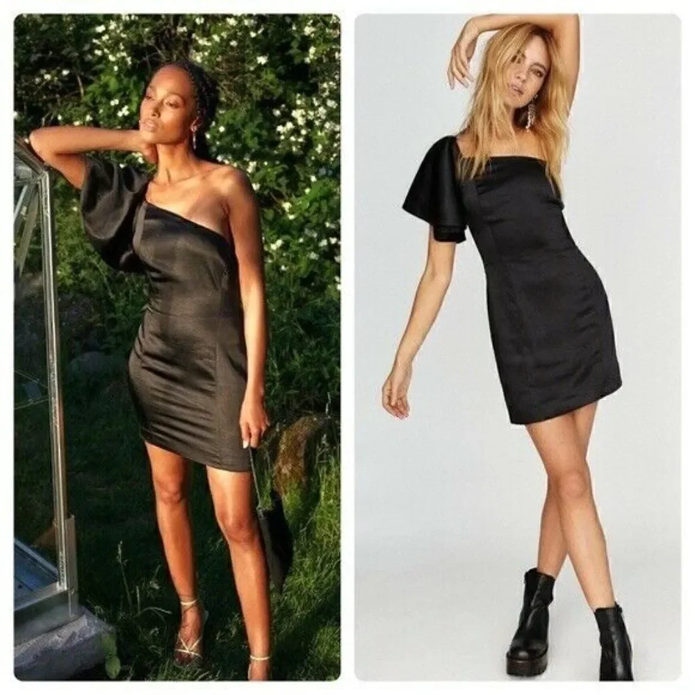 NWT FREE PEOPLE X FAME & PARTNERS CARA MINI DRESS